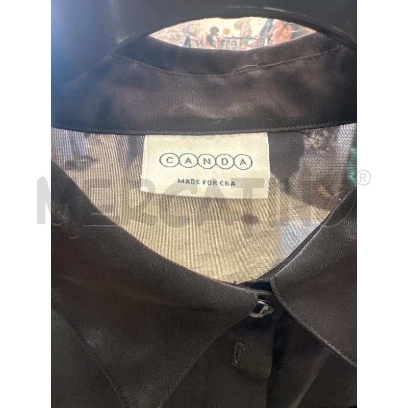 CAMICIA DONNA CANDA NERA VELATA | Mercatino dell'Usato San giovanni teatino 2
