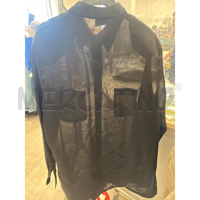 CAMICIA DONNA CANDA NERA VELATA | Mercatino dell'Usato San giovanni teatino 3
