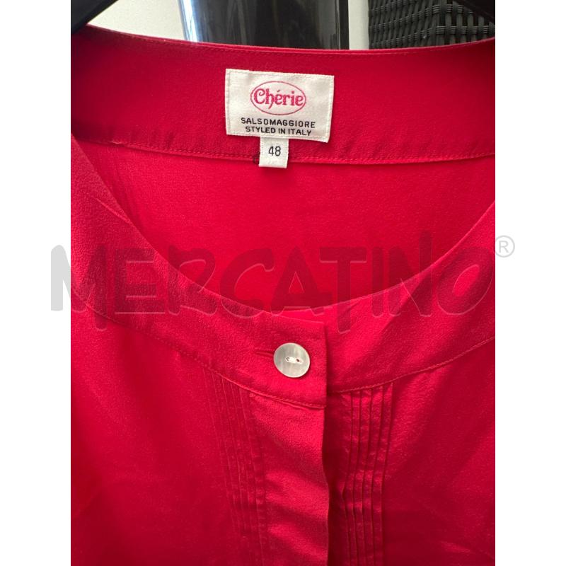 CAMICIA DONNA CHERIE FUCSIA SETA | Mercatino dell'Usato San giovanni teatino 2