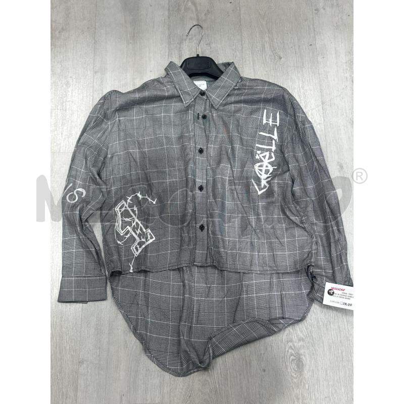 CAMICIA DONNA GAELLE BIANCA NERA QUADRETTI | Mercatino dell'Usato San giovanni teatino 1
