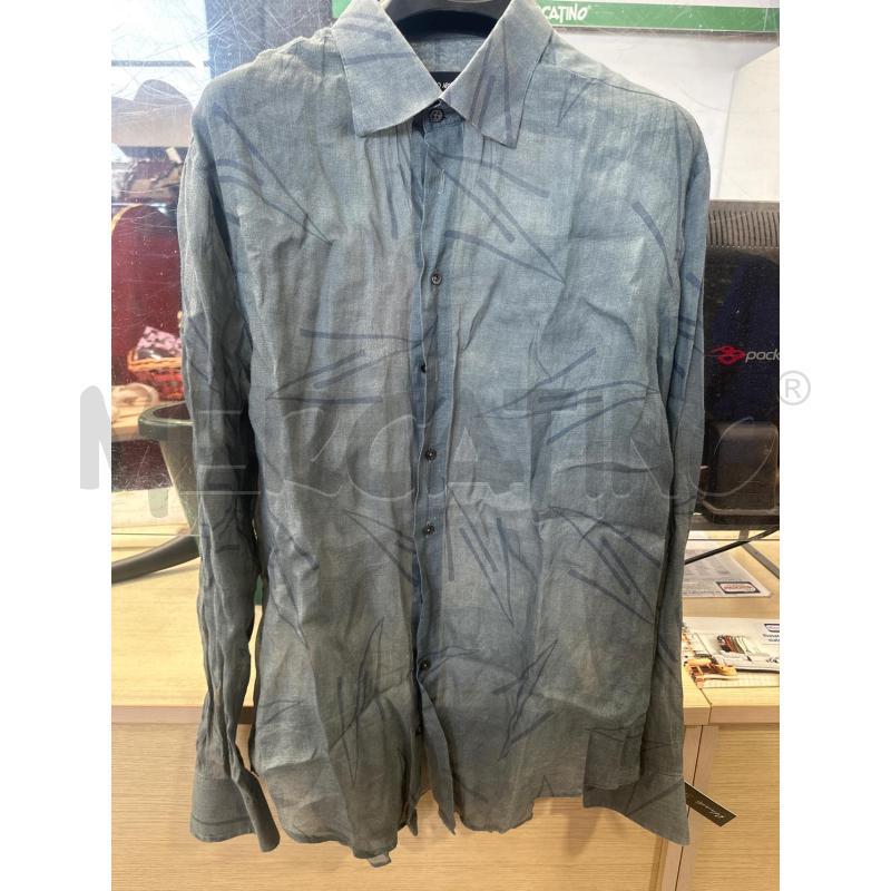 CAMICIA DONNA GIORGIO ARMANI AZZURRA | Mercatino dell'Usato San giovanni teatino 1
