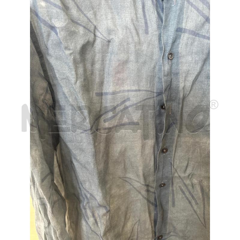 CAMICIA DONNA GIORGIO ARMANI AZZURRA | Mercatino dell'Usato San giovanni teatino 4