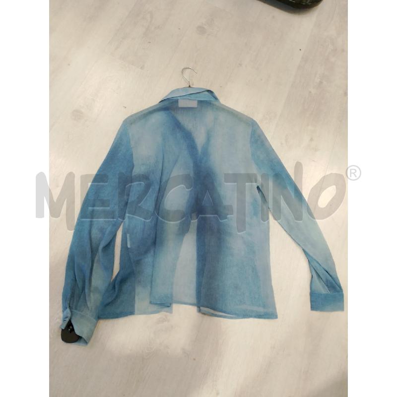 CAMICIA DONNA IBLUES AZZURRA ARRICCIATA | Mercatino dell'Usato San giovanni teatino 2