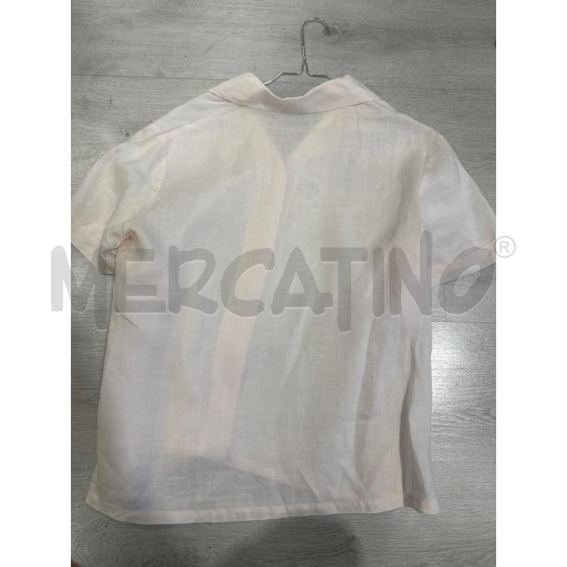 CAMICIA DONNA LINO ROSA MEZZA MANICA | Mercatino dell'Usato San giovanni teatino 3