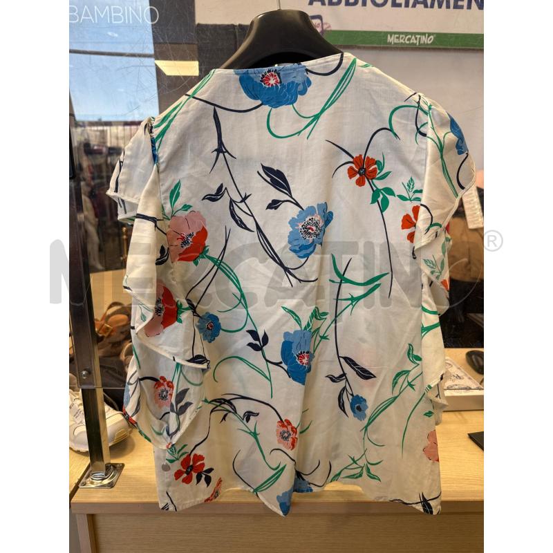 CAMICIA DONNA PEPE JEANS BIANCA FLOREALE | Mercatino dell'Usato San giovanni teatino 2