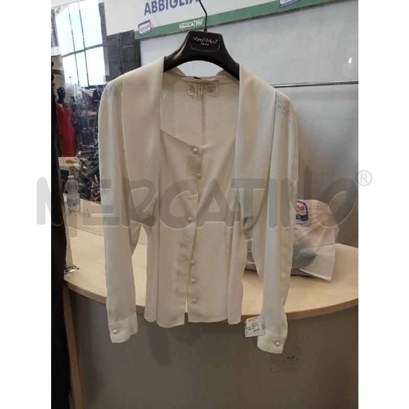 CAMICIA DONNA SPORTMAX BIANCA | Mercatino dell'Usato San giovanni teatino 1