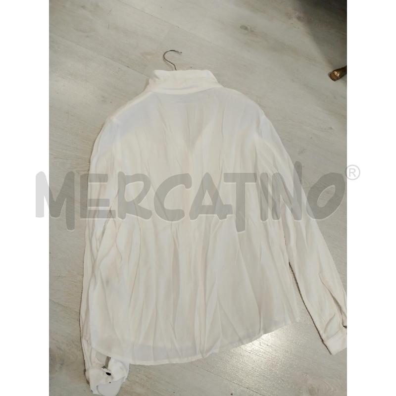 CAMICIA DONNA SUNCOO BIANCA BOTTONI NERI | Mercatino dell'Usato San giovanni teatino 2
