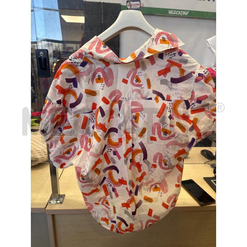 CAMICIA DONNA VICBEE BIANCA FANTASIA  | Mercatino dell'Usato San giovanni teatino 2