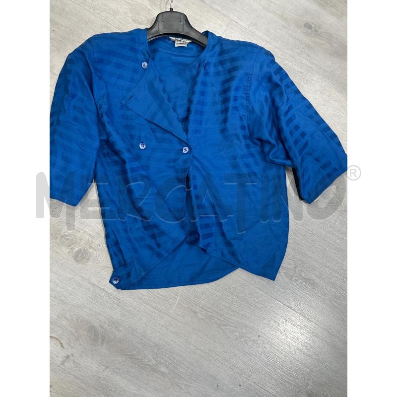 CAMICIA GIACCA DONNA MAXMARA BLU | Mercatino dell'Usato San giovanni teatino 1