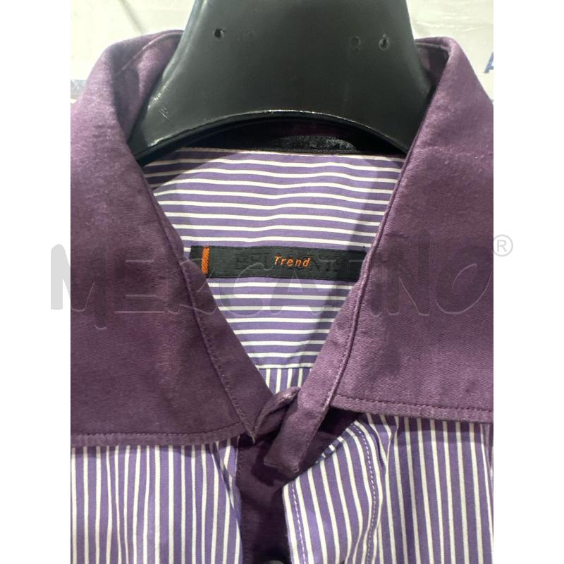 CAMICIA UOMO BELMONTE VIOLA RIGHE | Mercatino dell'Usato San giovanni teatino 2