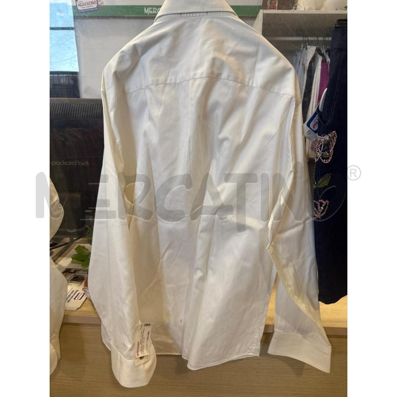 CAMICIA UOMO BORSALINO BIANCA  | Mercatino dell'Usato San giovanni teatino 2