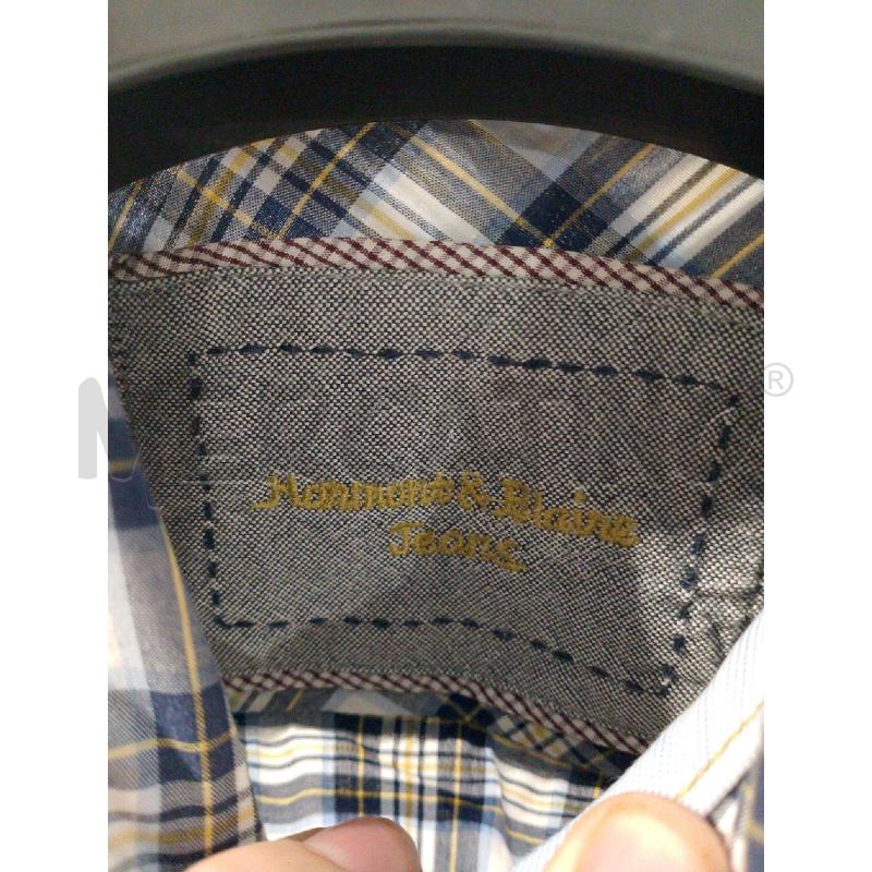CAMICIA UOMO HARMONT&BLAINE QUADRI BLU BIANCHI GIALLI | Mercatino dell'Usato San giovanni teatino 2