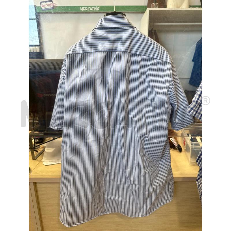 CAMICIA UOMO INGRAM RIGHE BLU AZZURRE  | Mercatino dell'Usato San giovanni teatino 2