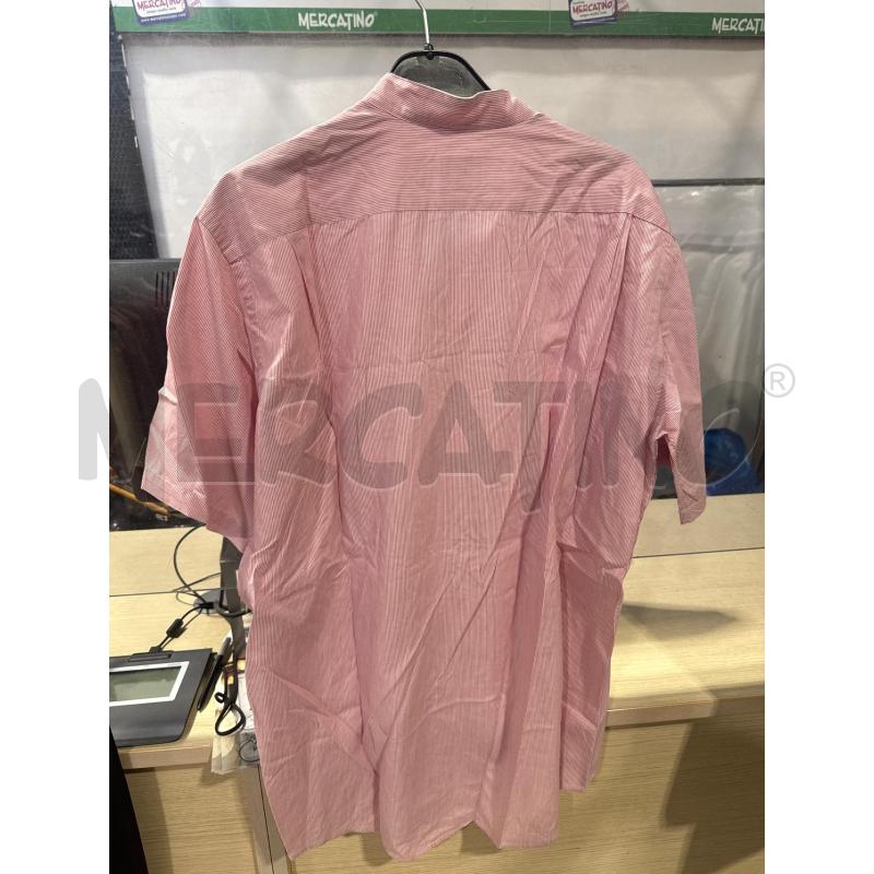 CAMICIA UOMO LACOSTE ROSSA BIANCA RIGHINE  | Mercatino dell'Usato San giovanni teatino 2