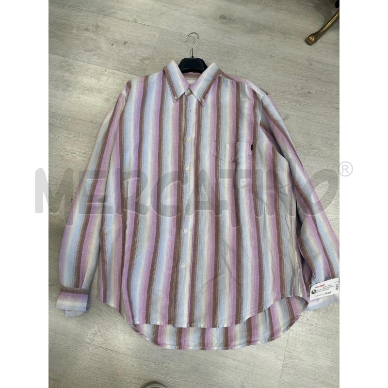 CAMICIA UOMO MALBORO CLASSIC ROSA AZZURRA BIANCA  | Mercatino dell'Usato San giovanni teatino 1