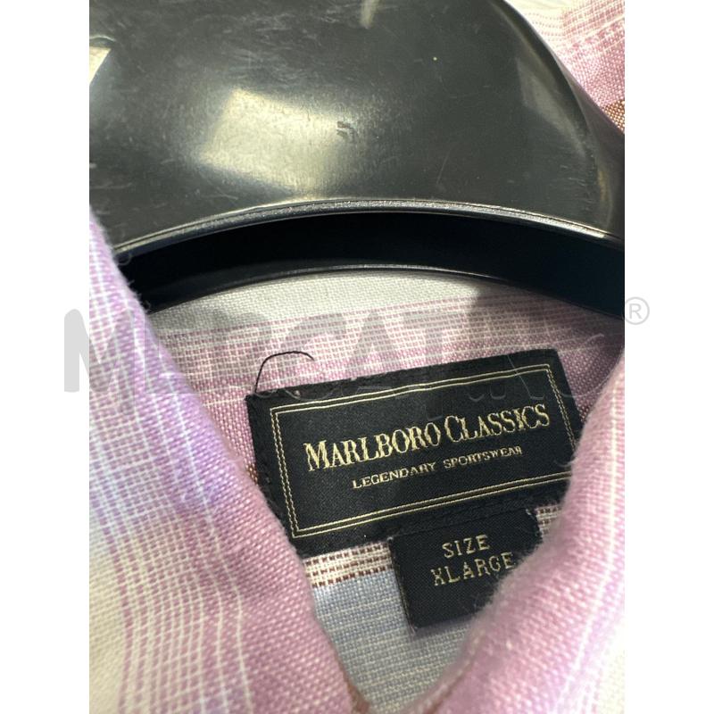CAMICIA UOMO MALBORO CLASSIC ROSA AZZURRA BIANCA  | Mercatino dell'Usato San giovanni teatino 2