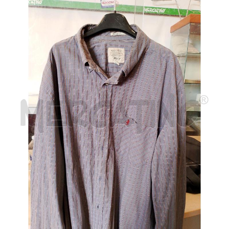 CAMICIA UOMO MCS AZZURRA QUADRI | Mercatino dell'Usato San giovanni teatino 2