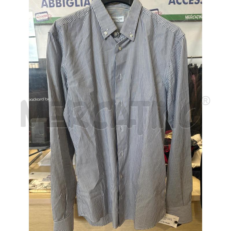 CAMICIA UOMO RIGHE BLU MONTALIANI | Mercatino dell'Usato San giovanni teatino 1