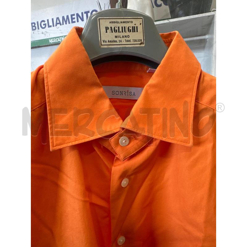CAMICIA UOMO SONRISA ARANCIONE  | Mercatino dell'Usato San giovanni teatino 2