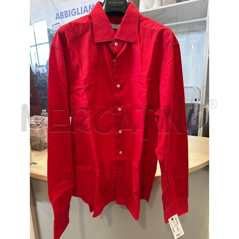 CAMICIA UOMO SONRISA ROSSA  | Mercatino dell'Usato San giovanni teatino 1