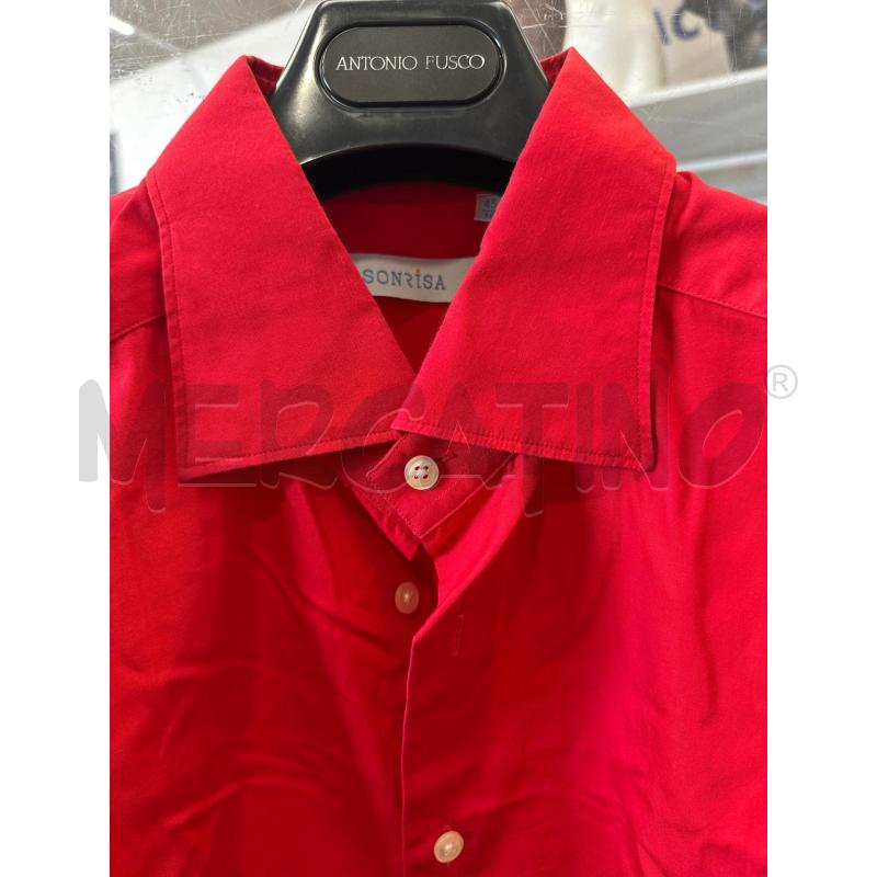 CAMICIA UOMO SONRISA ROSSA  | Mercatino dell'Usato San giovanni teatino 2