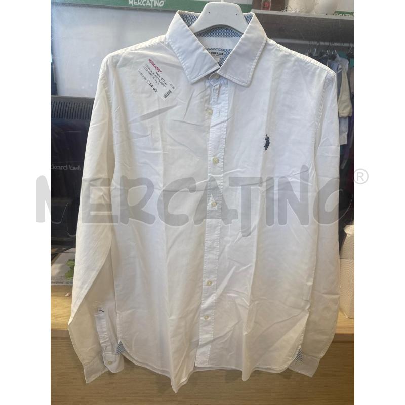 CAMICIA UOMO US POLO ASSN BIANCA | Mercatino dell'Usato San giovanni teatino 1