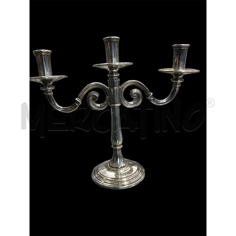 CANDELABRO 3 FIAMME SAMBONET H.31 CM | Mercatino dell'Usato San giovanni teatino 1