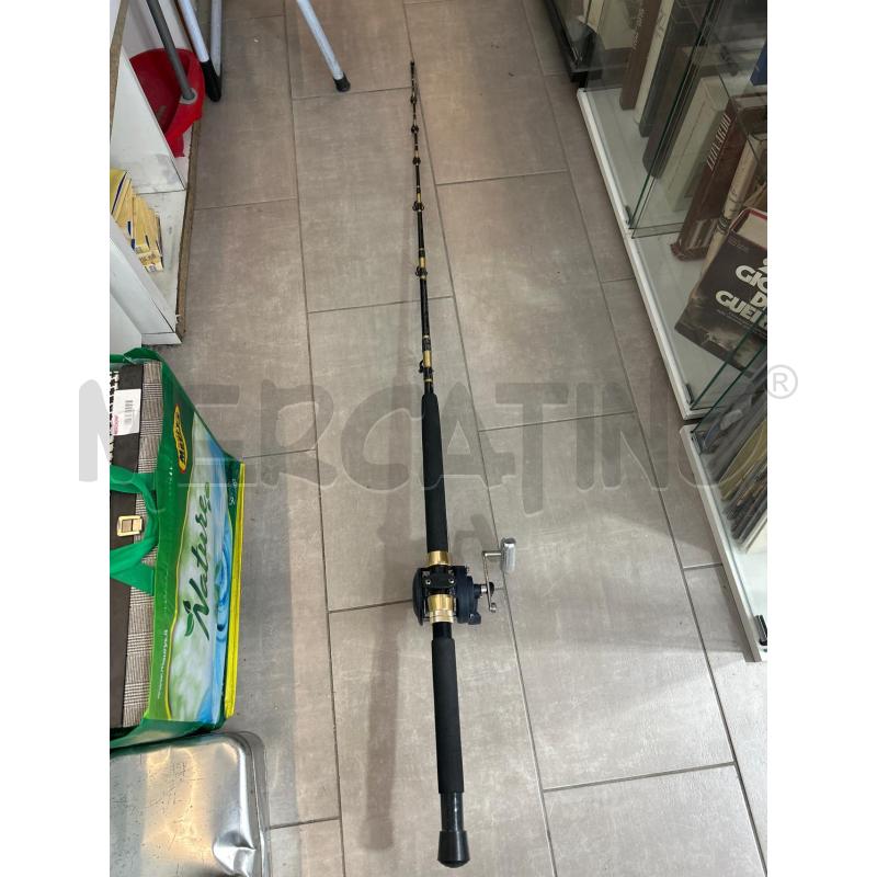 CANNA PESCA DA TRAINA MULINELLO OKUMA TITUS | Mercatino dell'Usato San giovanni teatino 1