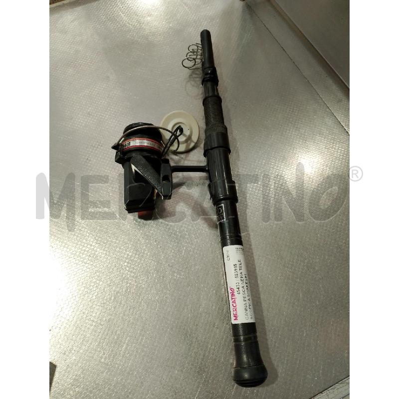 CANNA PESCA NERA TELESCOPICA SHAKESPIRE | Mercatino dell'Usato San giovanni teatino 1