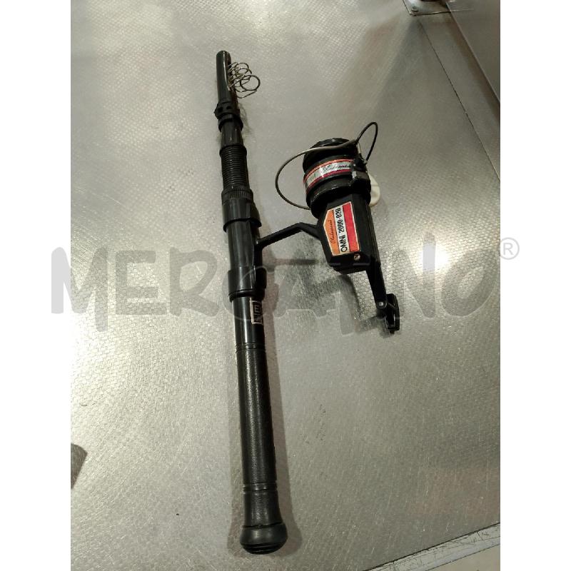 CANNA PESCA NERA TELESCOPICA SHAKESPIRE | Mercatino dell'Usato San giovanni teatino 2