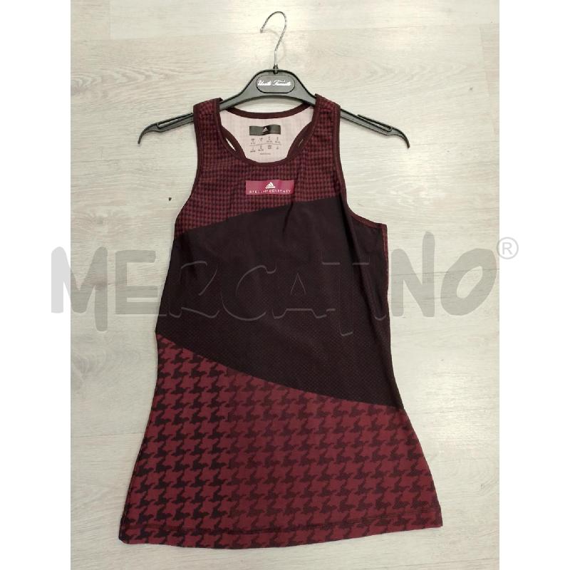 CANOTTA DONNA ADIDAS BORDEAUX  | Mercatino dell'Usato San giovanni teatino 1