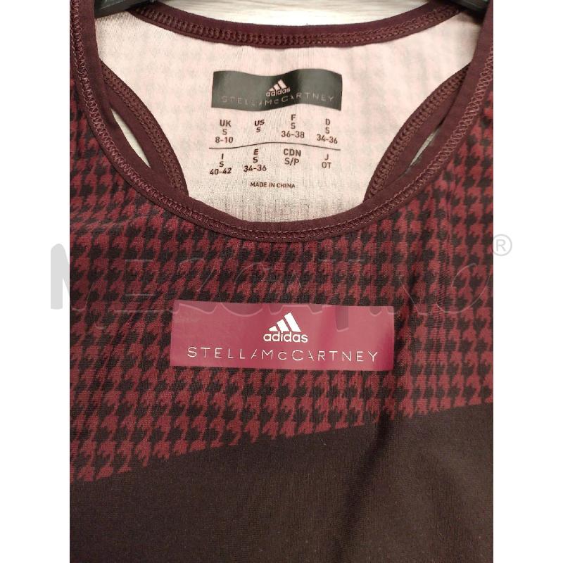 CANOTTA DONNA ADIDAS BORDEAUX  | Mercatino dell'Usato San giovanni teatino 2