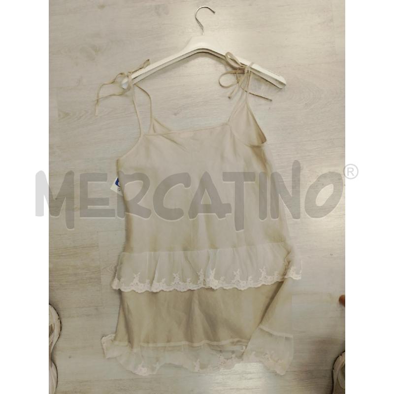 CANOTTA DONNA VESTITO AND BEIGE | Mercatino dell'Usato San giovanni teatino 2