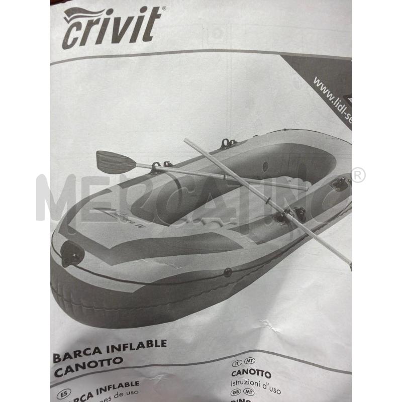 CANOTTO GOMMA CRIVIT 270X130X56 2 REMI  | Mercatino dell'Usato San giovanni teatino 1