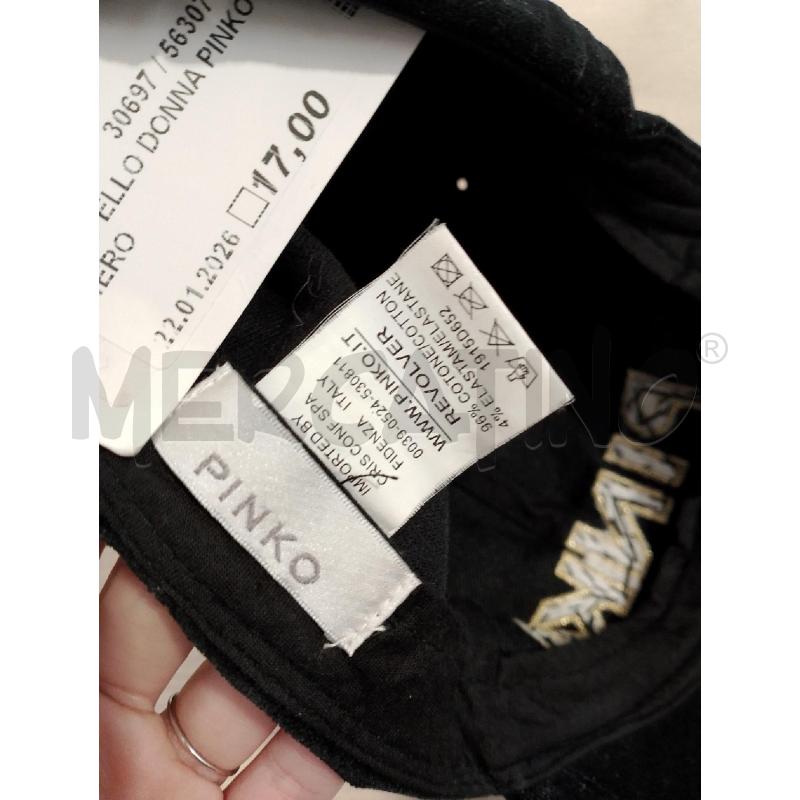 CAPPELLO DONNA PINKO NERO  | Mercatino dell'Usato San giovanni teatino 2