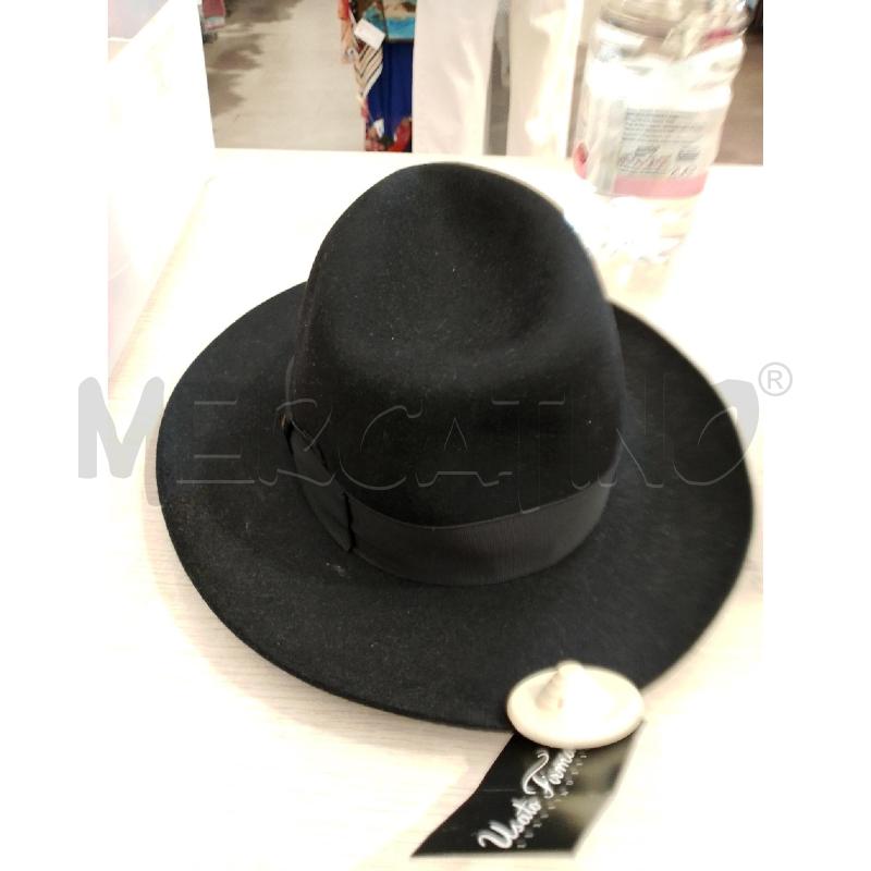 CAPPELLO UOMO BORSALINO NERO | Mercatino dell'Usato San giovanni teatino 1