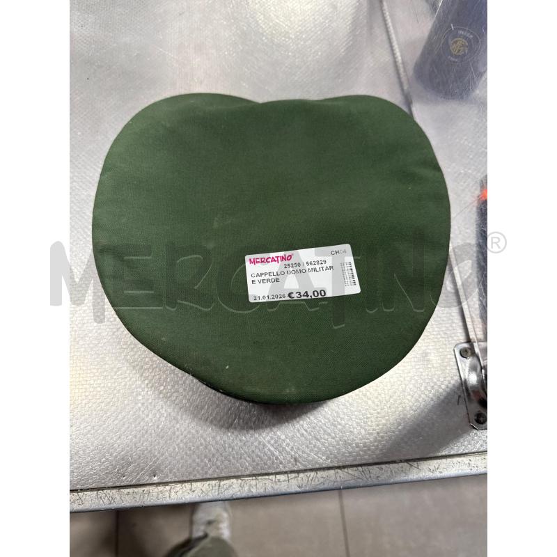 CAPPELLO UOMO MILITARE VERDE | Mercatino dell'Usato San giovanni teatino 2