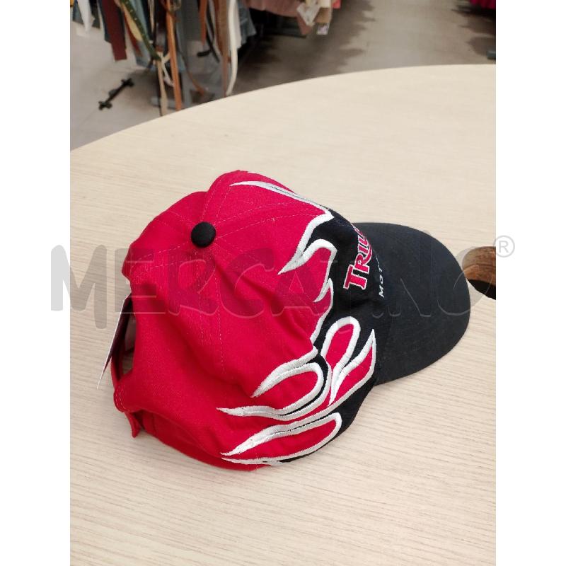 CAPPELLO UOMO TRIUMPH NERO ROSSO  | Mercatino dell'Usato San giovanni teatino 2