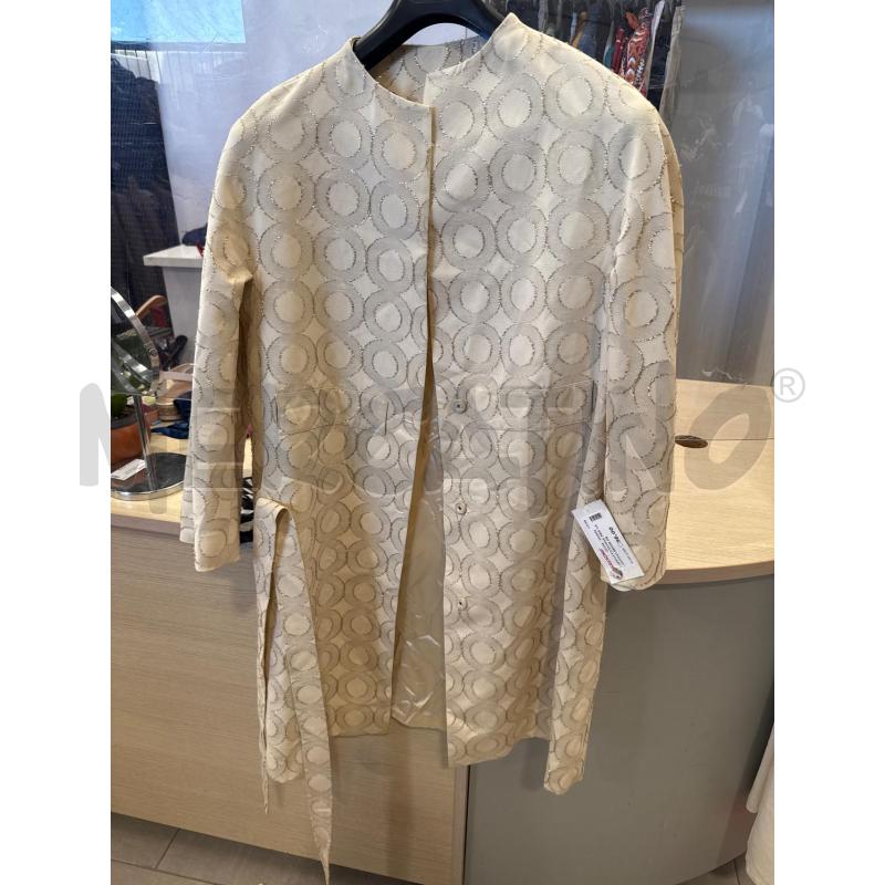 CAPPOTTO DONNA RED VALENTINO BEIGE DETT DORATI | Mercatino dell'Usato San giovanni teatino 1