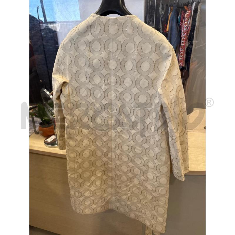 CAPPOTTO DONNA RED VALENTINO BEIGE DETT DORATI | Mercatino dell'Usato San giovanni teatino 2