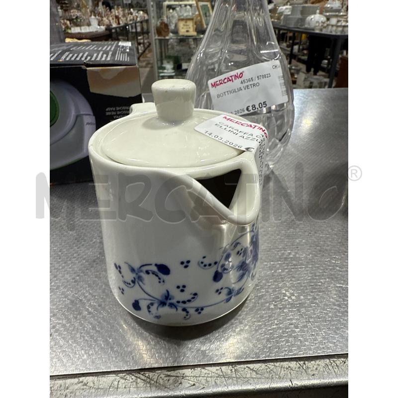CARAFFA CASTELLI FIORELLINI AZZURRI | Mercatino dell'Usato San giovanni teatino 1
