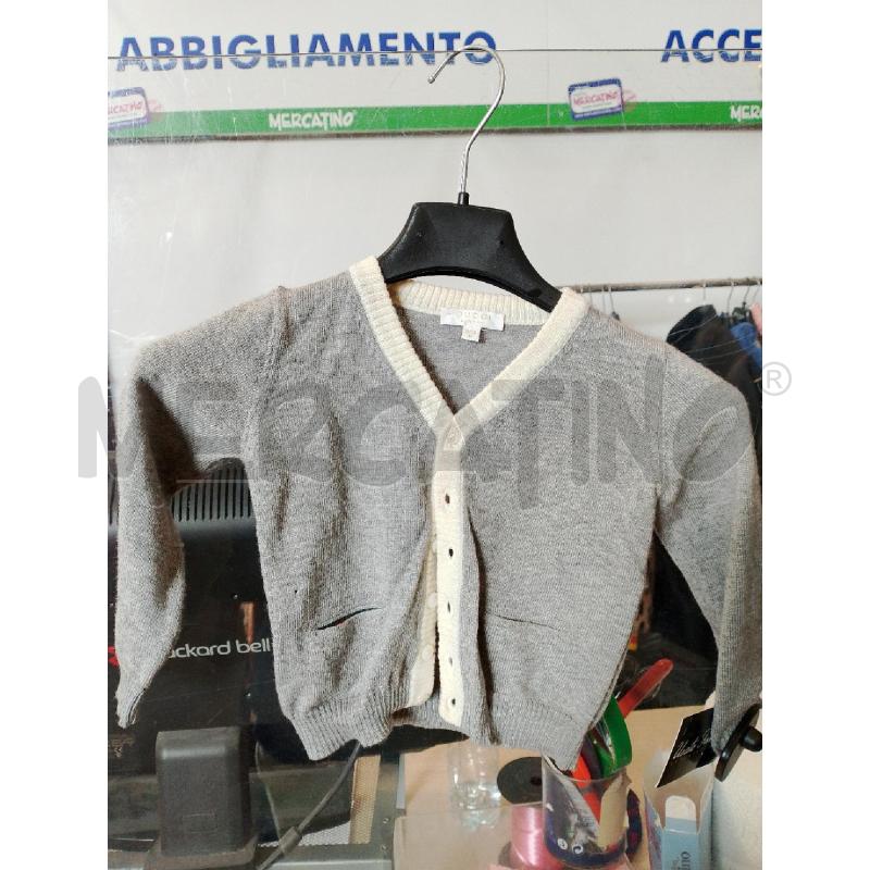 CARDIGAN BAMBINA GRIGIO PANNA  | Mercatino dell'Usato San giovanni teatino 1