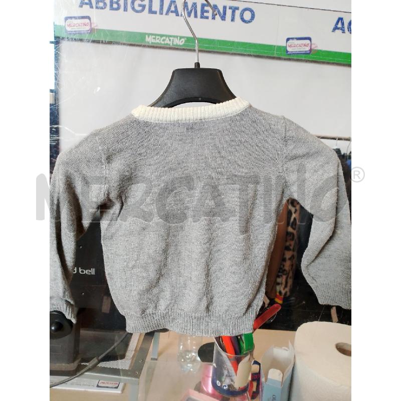 CARDIGAN BAMBINA GRIGIO PANNA  | Mercatino dell'Usato San giovanni teatino 3