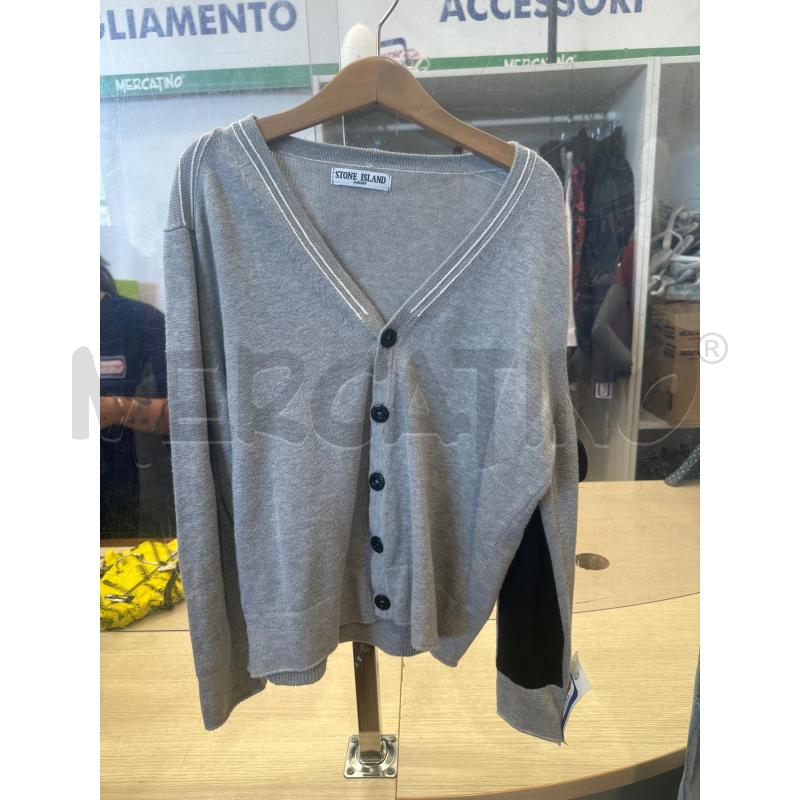 CARDIGAN BAMBINO STONE ISLAND JUNIOR GRIGIO | Mercatino dell'Usato San giovanni teatino 1
