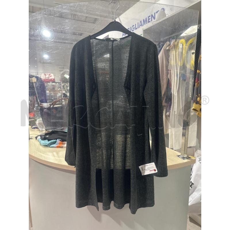 CARDIGAN DONNA BARBARA TADDEI GRIGIO LUNGO  | Mercatino dell'Usato San giovanni teatino 1