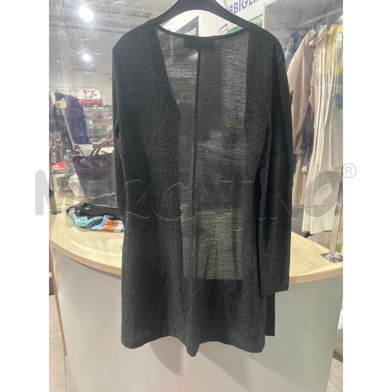 CARDIGAN DONNA BARBARA TADDEI GRIGIO LUNGO  | Mercatino dell'Usato San giovanni teatino 3
