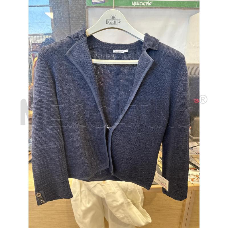 CARDIGAN DONNA MARELLA BLU | Mercatino dell'Usato San giovanni teatino 1