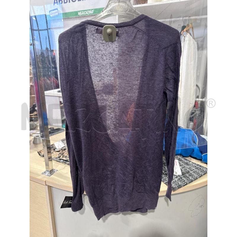 CARDIGAN DONNA THOMAS BURBERRY VIOLA  | Mercatino dell'Usato San giovanni teatino 2