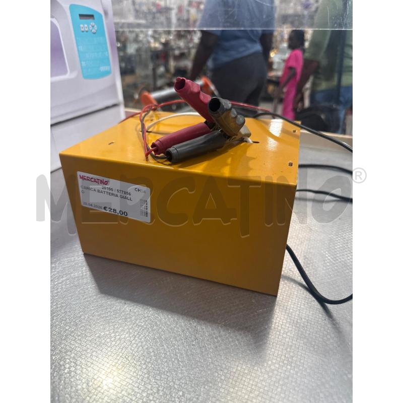 CARICA BATTERIA GIALLO | Mercatino dell'Usato San giovanni teatino 1