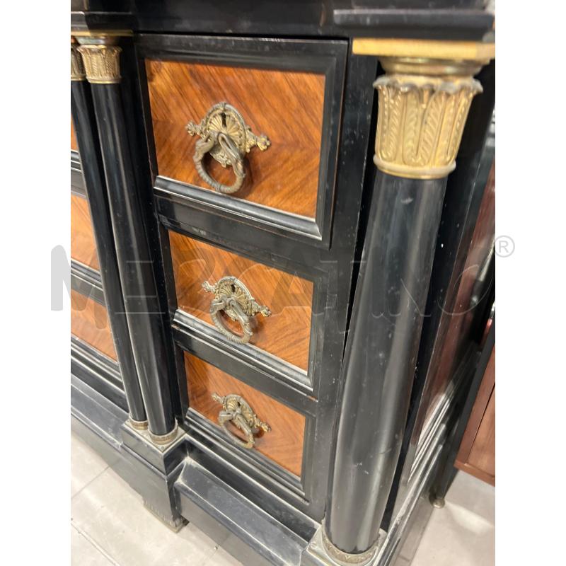 CASSETTIERA STILE NAPOLEONE III CON SPECCHIO | Mercatino dell'Usato San giovanni teatino 3